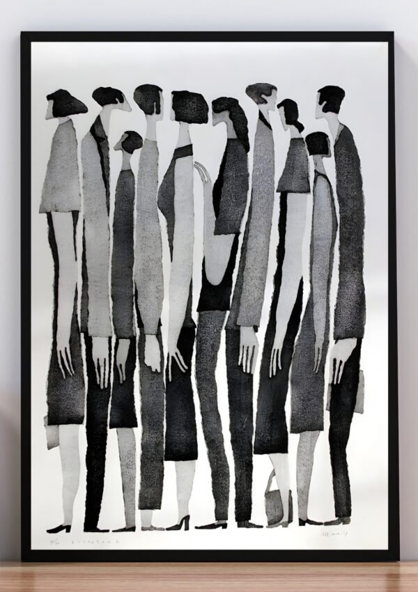 Cuadro monocromático V