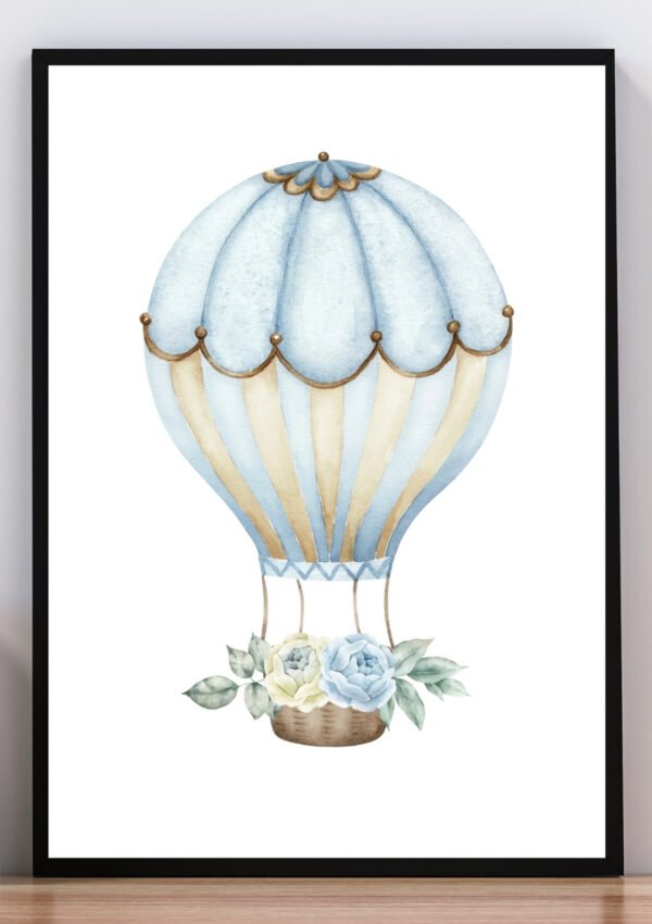 Cuadro globo aerostático III