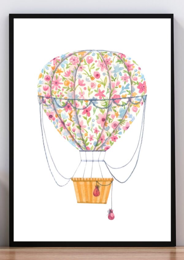 Cuadro globo aerostático II