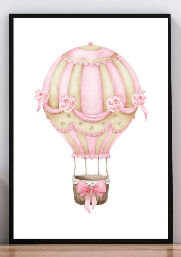Cuadro globo aerostático I
