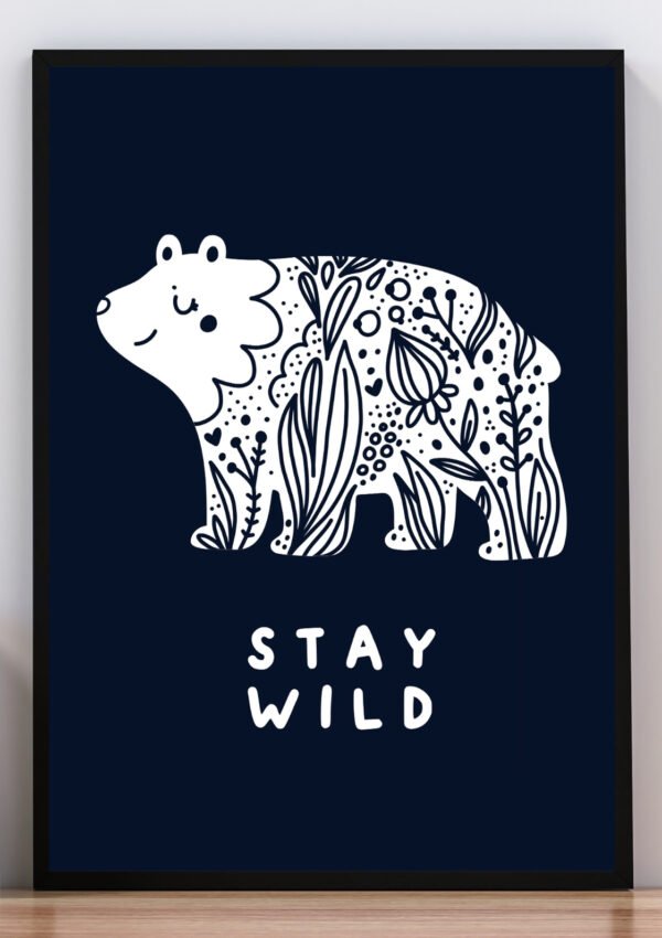 Cuadro stay wild