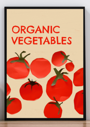 Cuadro Organic vegetables