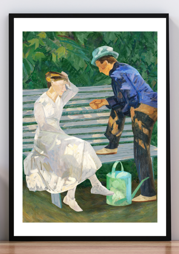 Cuadro In the garden Liebermann. 1923