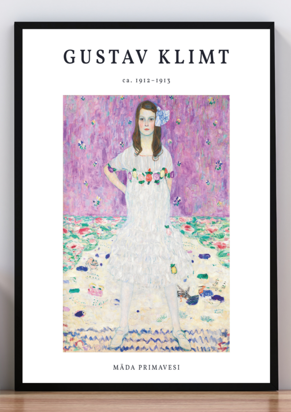 Cuadro mada primavesi, gustav klimt