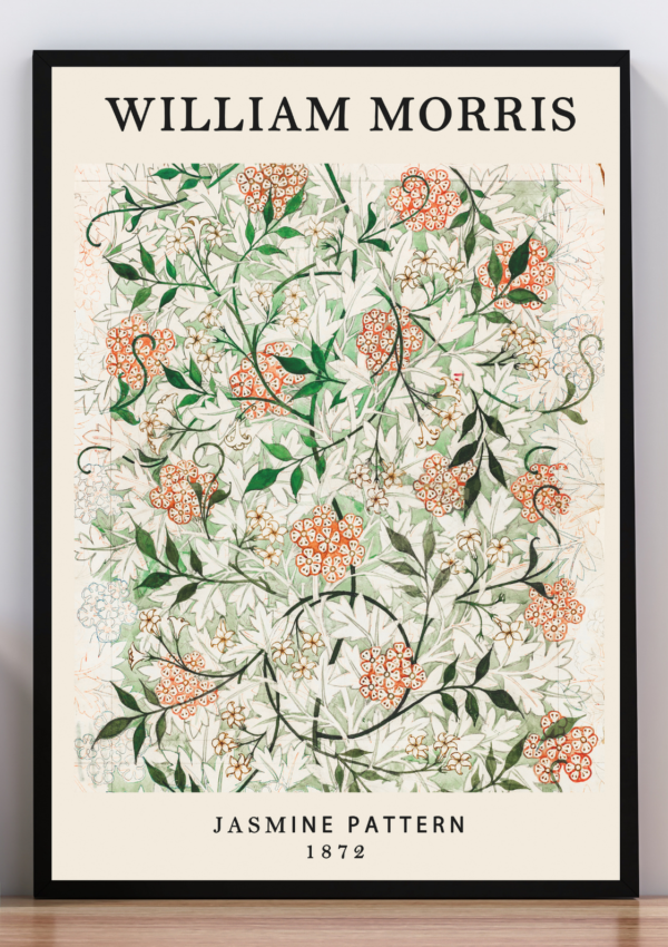 Cuadro william morris jasmine pattern 1872