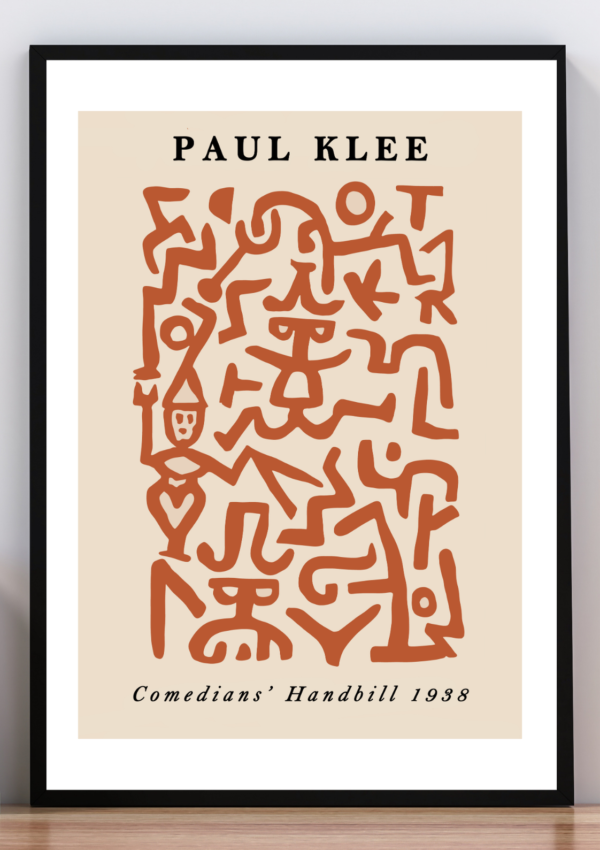 Cuadro klee comedians' 1938