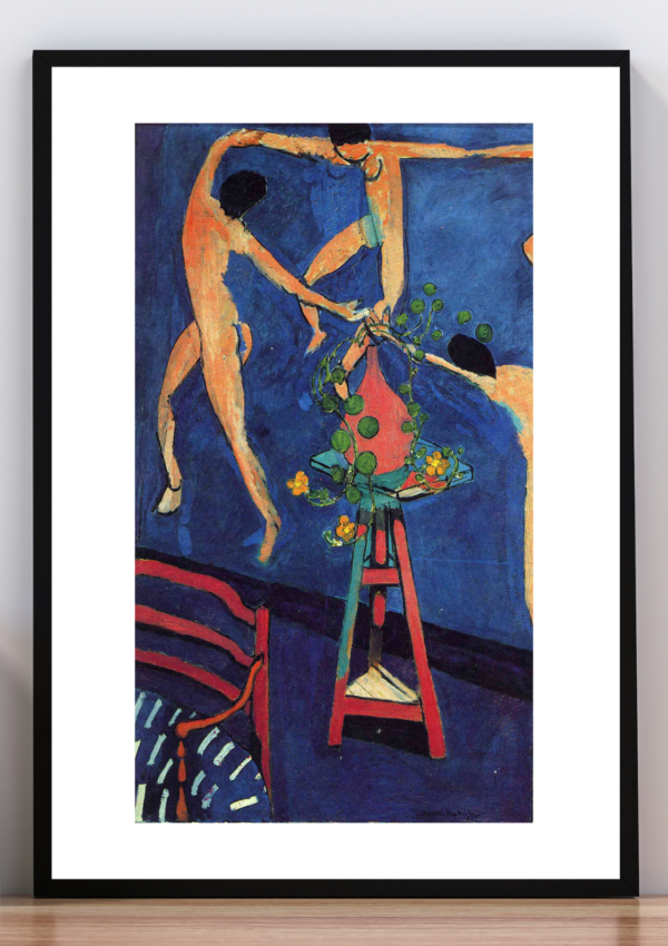 Cuadro Bodegón con "La danza". Henri Matisse 1909