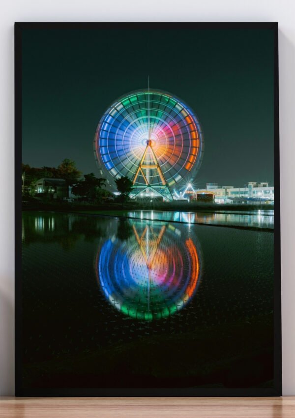 Cuadro foto vuelta al mundo