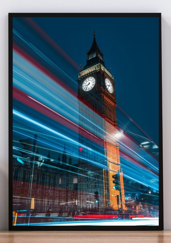 Cuadro Foto londres eléctrico
