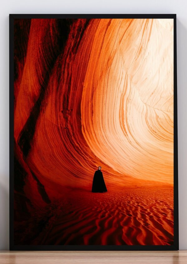 Cuadro foto de eco de piedra