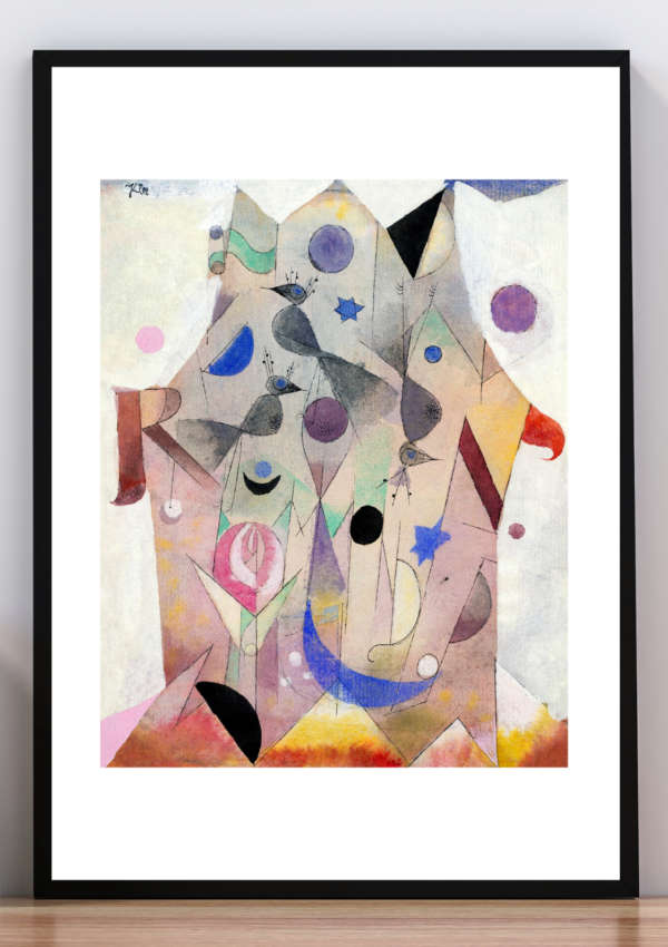 Cuadro Rosaleda. Paul Klee1920