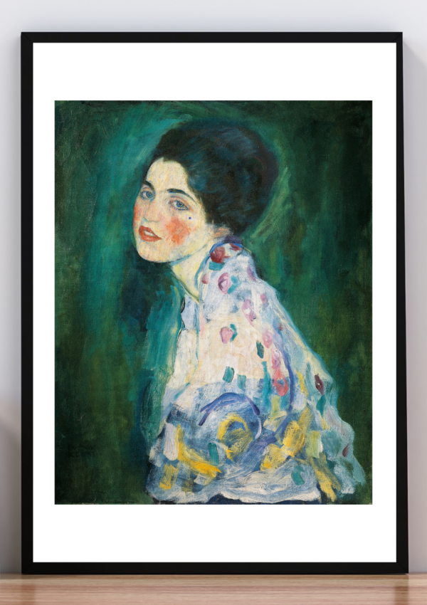 Cuadro retrato de una dama. Gustav Klimt 1916