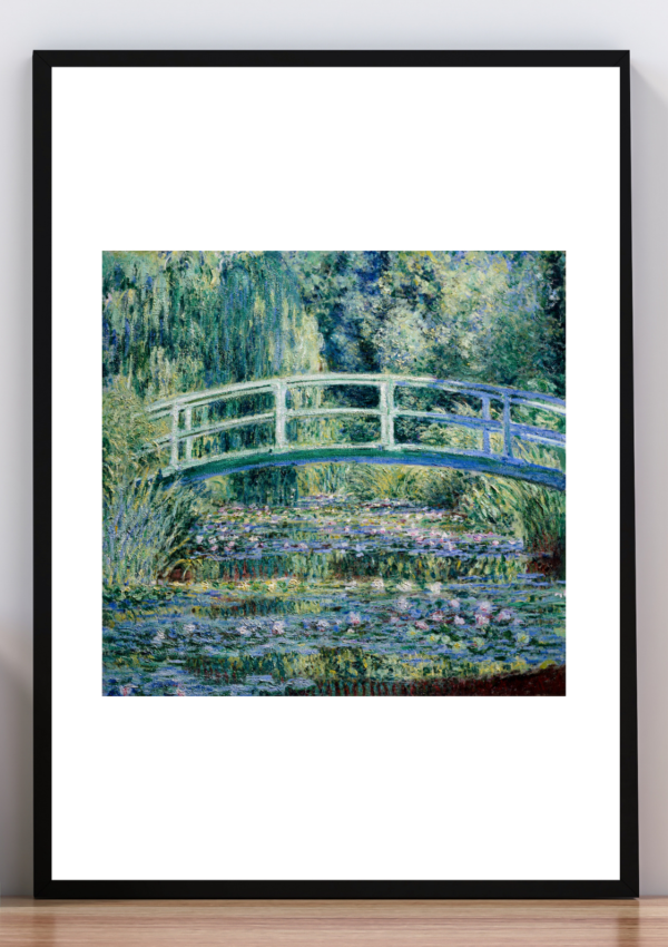Cuadro el estanque de los nenúfares. Monet 1899