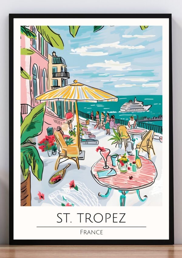 Cuadro St. tropez