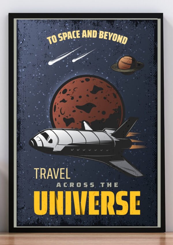 Cuadro space adventure II