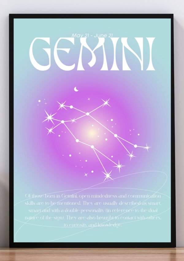 Cuadro Geminis