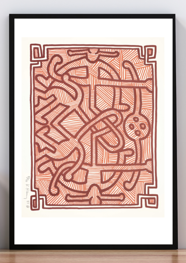 Cuadro pop shop IV Haring