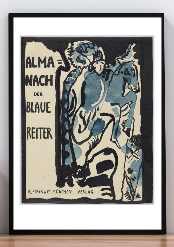 Cuadro Kandinsky. Der blue reiter 1911 II