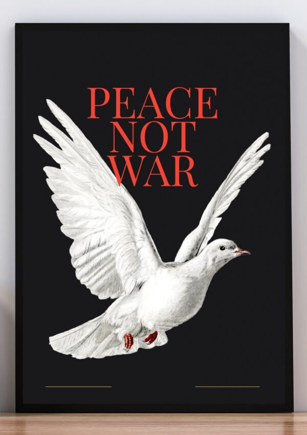 Cuadro paloma blanca