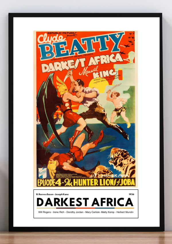 Cuadro darkest africa