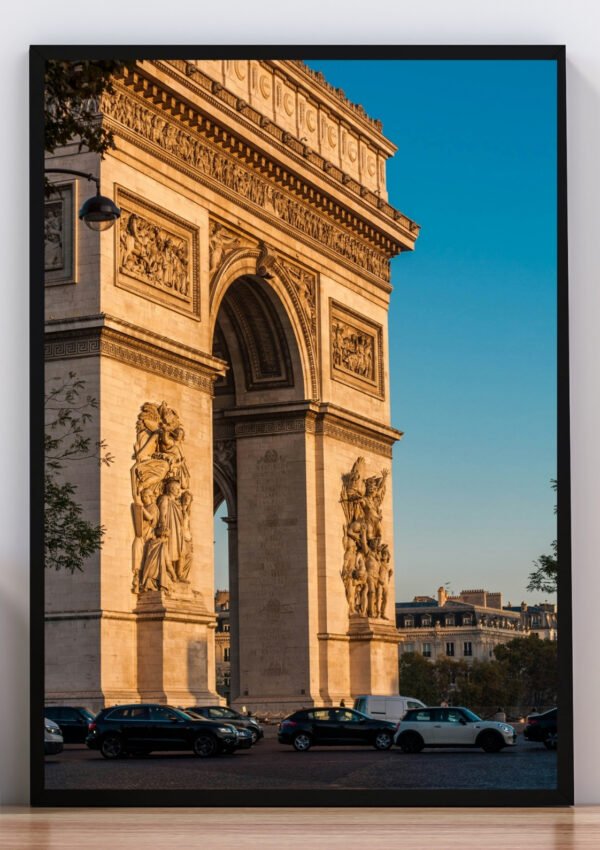Cuadro foto Arco del Triunfo París
