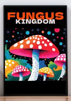 Cuadro poster fungus kingdom