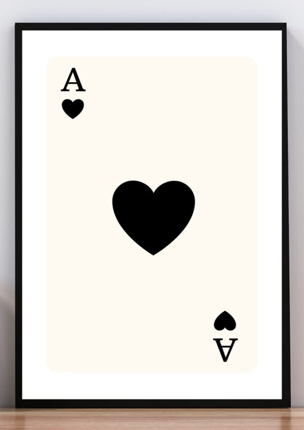 Cuadro As de Picas
