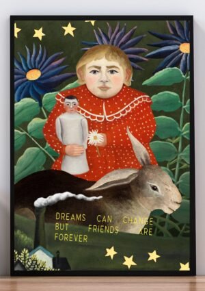 Cuadro poster friends forever