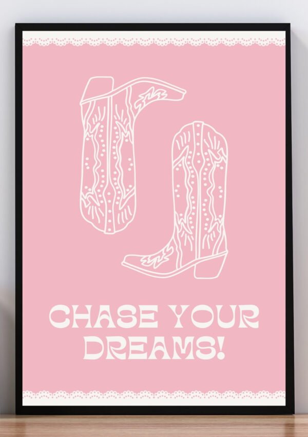 Cuadro chase your dreams