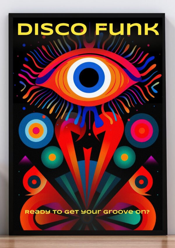 Cuadro disco funk