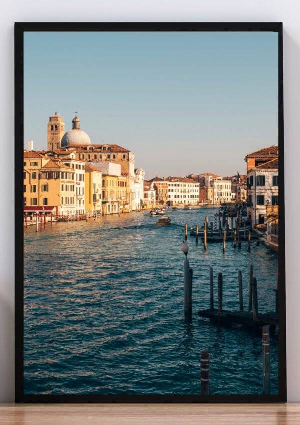 Cuadro la calma de la laguna