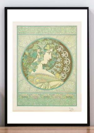 Cuadro hiedra. Mucha 1901