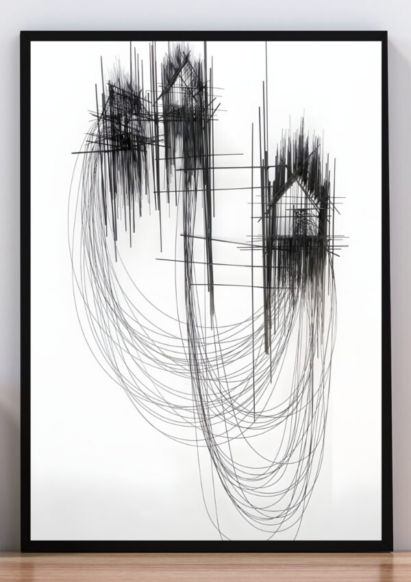 Cuadro monocromático XX