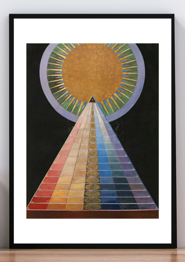 Cuadro retablo n1 grupox. Klint. 1915.