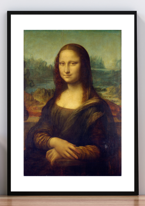 Cuadro La Gioconda (conocida como la Mona Lisa) Leonardo Da Vinci
