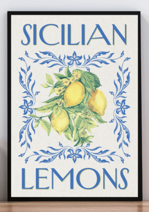 Cuadro sicilian lemons