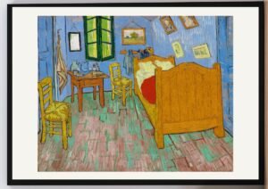 Cuadro el dormitorio en Arles (la habitación). van Gogh 1888