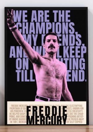 Cuadro Freddie Mercury