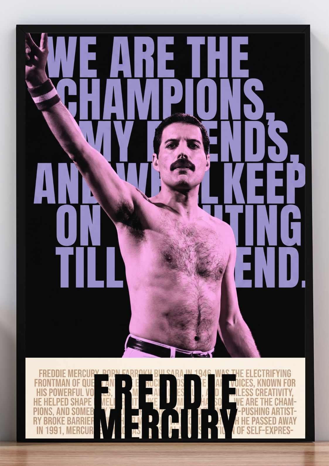 Cuadro Freddie Mercury
