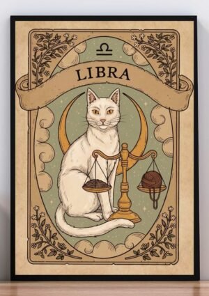 Cuadro Gato Libra