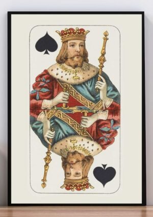 Cuadro Rey de Picas