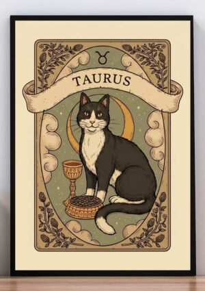 Cuadro Gato Tauro