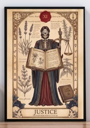 ⁠cuadro tarot justice