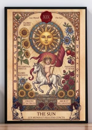 ⁠cuadro tarot sun