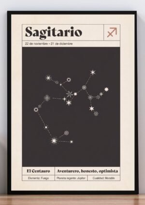 ⁠cuadro constelación sagitario