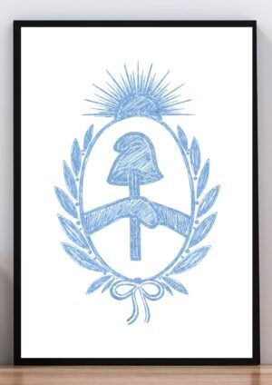 Cuadro Escudo Nacional Argentino