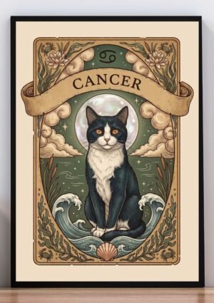 Cuadro Gato Cancer