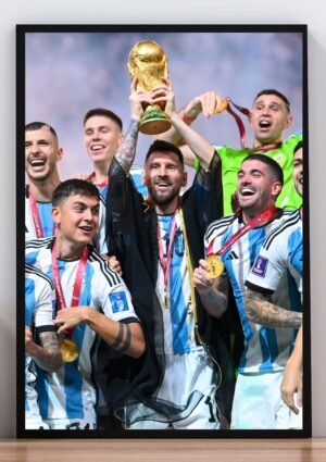 Cuadro Selección Argentina Copa del Mundo 2022