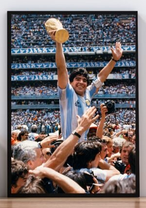 Cuadro Maradona Copa del Mundo 86