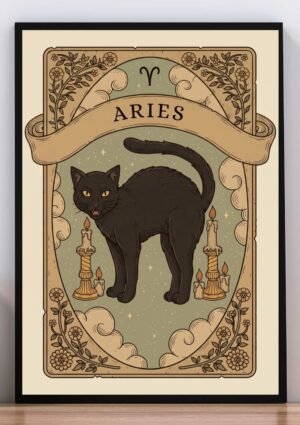Cuadro Gato Aries